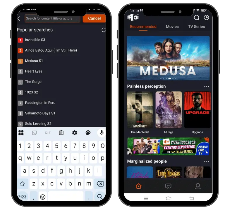 Característica de búsqueda rápida