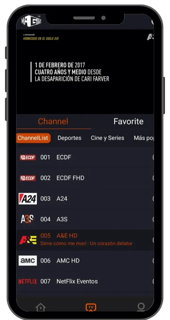 Navegación sencilla por los canales